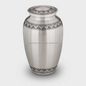 URNA DE CREMACIÓN DE LATÓN PARA CENIZAS MADRE DE PERLA 220 PULGADAS CÚBICAS CAPACIDAD DE CONTENCIÓN URNAS DE ENTERO DORADO SUMINISTROS FUNERARIOS - Product Image 2