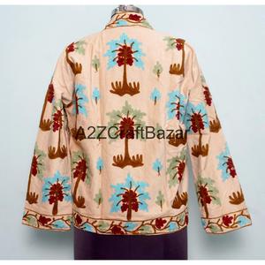 Chaqueta Cotrise Bordada a Mano, Diseño Vintage, Ecológica, de Secado Rápido, Transpirable, con Forro de Algodón, para Primavera, Otoño, Verano e Invierno - Product Image 5