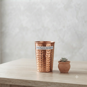 Vaso de cobre para beber a diario. (Cobre puro certificado) - Product Image 1