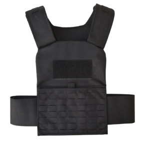 Chaleco Portaplacas de Entrenamiento de Liberación Rápida Personalizado, Chaleco de Entrenamiento Negro, Chaleco Protector Laminado Ajustable - Product Image 1