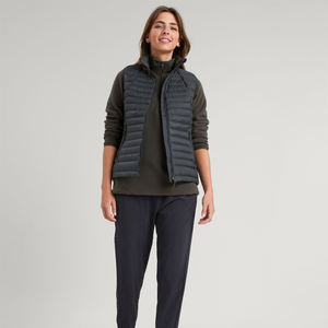 Chaleco Acolchado Sin Mangas Unisex de Poliéster con Logotipo Personalizado para Mujer, Chaleco Acolchado de Alta Calidad para Invierno, OEM - Product Image 4