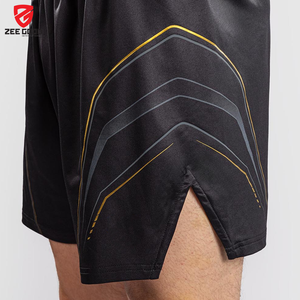 Shorts de boxe unisexes pour adultes, respirants, avec logo et design personnalisés OEM de haute qualité, pour la boxe, le kick-boxing et le Muay Thai - Product Image 3