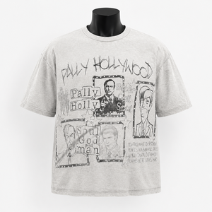 เสื้อยืดโอเวอร์ไซส์ลายกราฟิกวินเทจผ้าฝ้าย 100% หนานุ่ม สไตล์สตรีทแวร์ ผลิตตามสั่ง - Product Image 1