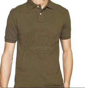Polo pour homme confortable au quotidien, en tissu mélange de coton doux, respirant et au style décontracté élégant et polyvalent - Product Image 5