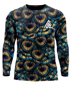 เสื้อตกปลาแขนยาวแบบกำหนดเอง ป้องกันแสงแดด UPF 50 ป้องกันแบคทีเรีย แห้งเร็ว 100% โพลีเอสเตอร์ สำหรับทุกเพศ เหมาะสำหรับกีฬากลางแจ้ง - Product Image 1