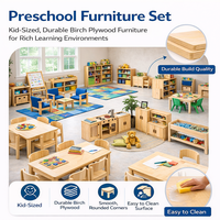Aire de jeux intérieure Montessori pour la maternelle et la garderie, mobilier en bois, équipement d'escalade coloré pour la crèche