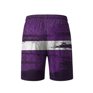 EKIN IMPEX Men's Purple White Color Block Polo Shirt And Shorts Set Quick Dry Knitted Summer Set Men’s Summer Shorts and Shirts - Product Image 6