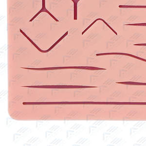 Kit médico de sutura, Kit de entrenamiento de práctica de sutura duradero con instrumentos, almohadilla de silicona duradera para estudiantes, Kit de disección quirúrgica - Product Image 5