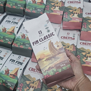 กาแฟคั่วกลางเข้ม ฟิน คลาสสิค เบลนด์ รสเข้มข้น หอมกรุ่น บรรจุถุง 1 กก. ขายส่ง รับผลิตแบรนด์ส่วนตัว เวียดนาม - Product Image 1