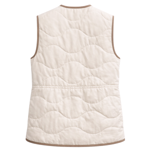 Chaleco Acolchado Reversible para Mujer, Sin Mangas, con Cintura Ajustable, Cálido, Informal, para Otoño e Invierno - Product Image 2