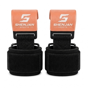 Wrist Wraps Straps-Non-Slip Breathable Unisex Wrist Support Advanced Neoprene Waterproof Adjustable <b>Weight</b> <b>Lifting</b> Hooks - Product Image 3