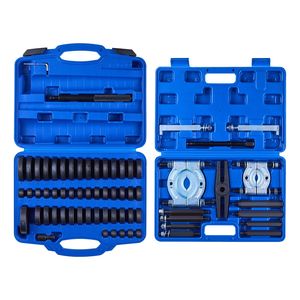 Kit di attrezzi per riparazione auto 52+14 pz, Set attrezzi 2-in-1 per montaggio boccole e guarnizioni con 49 boccole, Kit pressa cuscinetti - Product Image 1
