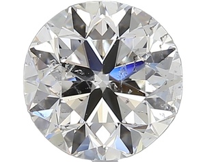 เพชรธรรมชาติ100% เจียระไนแบบกลมขนาด1.50กะรัตเพชรที่มีสี F SI1และชัดเจน SI2เพชรหลวมมีใบรับรอง IGI - Product Image 1
