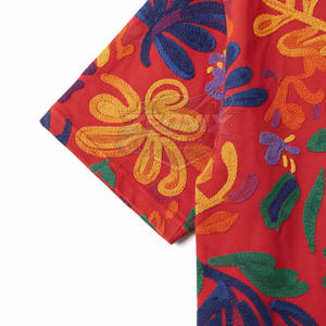 Camisetas Bordadas de Algodón 100% Hechas a Medida con Estilo Único, Color Sólido, Transpirables y de Secado Rápido para Hombre, en Venta en Línea - Product Image 4