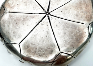 Bandeja de metal plateada en forma de hoja de calidad superior, última decoración de boda y hogar para mesa de comedor, Hotel y servicio de ensalada dulce hogar - Product Image 6