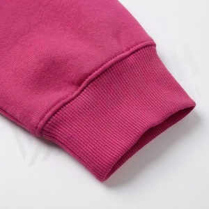 Unisex <b>Pink</b> Hooded <b>Tracksuit</b> Set Cotton Geometric Print Casual Sweatshirt And Joggers Full Length Drawstring Closure - Product Image 6
