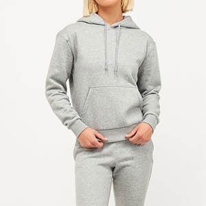 Nouvelle Arrivée 2026 – Sweat à Capuche Court Oversize Femme de Haute Qualité, Design Personnalisé, en Molleton de Coton Épais - Product Image 1