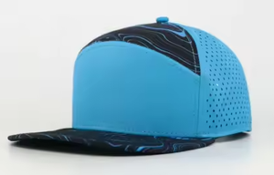 หมวกแก๊ปเดนิมตาข่าย 6 แผง คุณภาพสูงสำหรับผู้ใหญ่ ขายส่ง พิมพ์ลายแบบ Sublimation ปักโลโก้แบบกำหนดเองสำหรับกีฬา - Product Image 3