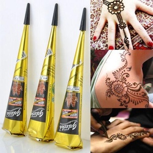 Natural Mehndi Henna Cones Body Art Temporary Tattoo Biodegradable Non Hazardous Herbal Indian Manufacturer Wholesale - Product Image 3
