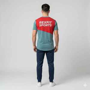 REXFIT SPORTS Camisetas de Gimnasio de Manga Larga para Hombre al por Mayor, Material de Punto Premium, Ropa OEM - Product Image 5