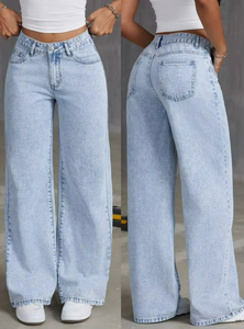 Spring Women Baggy Jeans Casual Bow Embroidered Jeans Women High Waist Straight Leg Pants for Ladies - Product Image 5