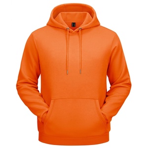 Men's <b>Navy</b> Blue Hooded Sweatshirt Regular Fit Casual Solid Color Cotton Fleece Pocket Hoodie Autumn Wear Knitted Style 2027 - Product Image 5