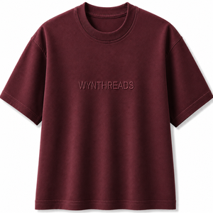 Custom Made Premium Oversized Vintage Washed Unisex Heavyweight Cotton Streetwear T-Shirts Custom Embroidery Custom Colors - Product Image 2