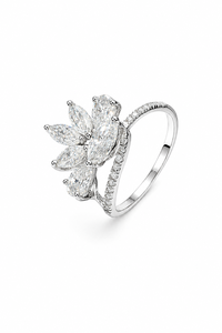 Anillo de Moissanita en Plata de Ley 92.5 KLSR-11994 - Product Image 1