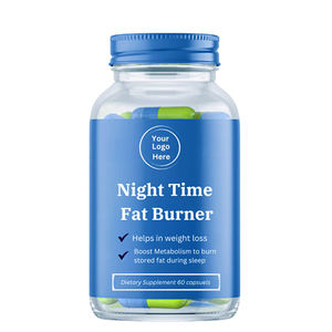 Cápsulas de Suplemento Dietético para Quemar Grasa de Primera Calidad, Origen EE. UU., Marca One Solution LLC (60 Unidades), Logotipo Personalizado para Adultos, Bajo Contenido de Grasa - Product Image 1