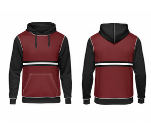 High Performance Full Sublimation Hooded Sweatshirt – Custom Teamwear Hoodie <b>Men</b> Women Youth Training Hooded Jacket Sportswear - Product Image 1