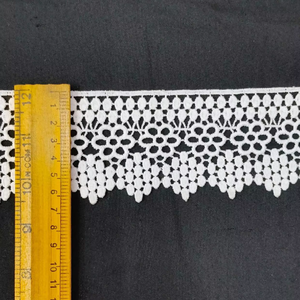Bordure en dentelle chimique GPO brodée, exquise, pour robe, vêtement, textile de maison, couture, artisanat, décoration, fournitures - Product Image 1