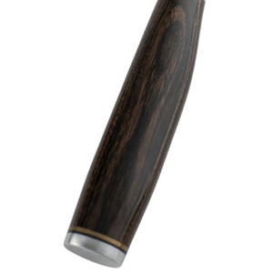Cuchillo para carne de acero de Damasco, hoja afilada martillada con mango de madera para cortar carne de res, para mesa, restaurante y cocina - Product Image 3