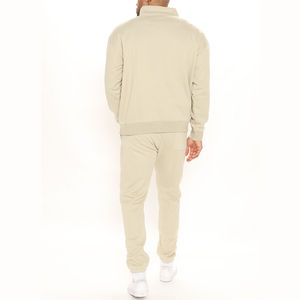 High Quality Plain Custom Logo Streetwear Lightweight <b>Leisurewear</b> Tracksuits Sportswear Hoodies Jogger Set Men's Sweat Suits - Product Image 4