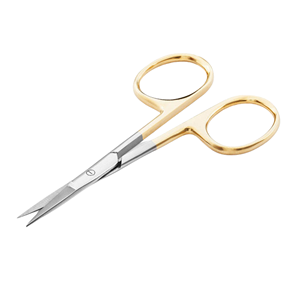 Nouvelles ciseaux à cuticules TARIQXPORT de qualité supérieure en acier inoxydable, durables, à lame courbée/droite, pointe acérée, pour salon de manucure - Product Image 1