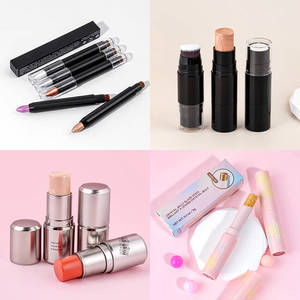 Stick illuminateur crème minérale multicolores, effet scintillant, longue tenue, waterproof, haute pigmentation, maquillage visage et corps - Product Image 2
