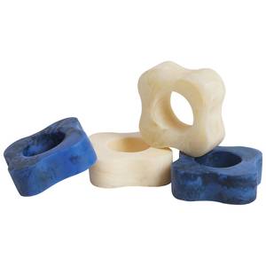 Wholesale Custom Eco-Friendly Resin Contemporary Geometric Napkin Rings Manufacturer for <b>Wedding</b> <b>Table</b> Decor Restaurants - Product Image 1