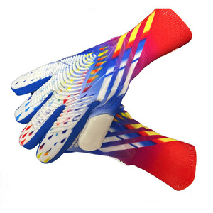 Gants de gardien de but de football, doigts entièrement couverts, matériau PU, antidérapants, respirants, imperméables, gants de sport unisexes - Product Image 2