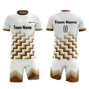 Conjunto de Camiseta de Fútbol Personalizada Daizen Star para Hombre, Manga Corta, Cuello en V, Absorbe la Humedad, Estampado Geométrico Sublimado, Transpirable, Nombre del Equipo - Product Image 2