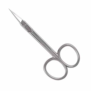 Manicure <b>Scissors</b> Stainless Steel Straight Blade Sharp Tip Round Handle Durable <b>For</b> <b>Nail</b>, eyebrow - Product Image 5