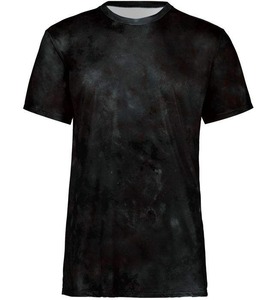 เสื้อยืดกีฬาพิมพ์ลายตามสั่งขายส่ง ผ้าโพลีเอสเตอร์ 100% เสื้อวิ่งออกกำลังกายสำหรับผู้ชาย พร้อมโลโก้ เสื้อผ้าหนาน้ำหนักมาก - Product Image 5