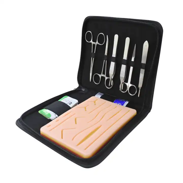 65 pc sutura set kit di chirurgia chirurgia vetrerinary kit di pratica  sutura