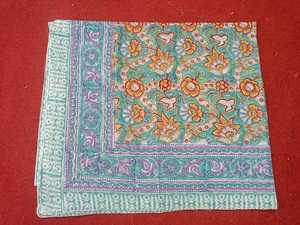 Beautiful Hand Block Print Long Women's Shawl Sanganeri Cotton <b>Sarong</b> Handmade Floral Decorative Duppata Indian Beach - Product Image 5