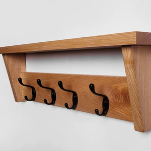 Colgador de Pared de Madera, Precio Accesible, Elegante Gancho de Pared para Ropa, Bolsos, Llaves y Almacenamiento por M/S SHAAD HANDICRAFTS - Product Image 1