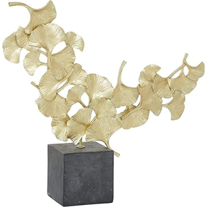 Hot Selling <b>Table</b> <b>Top</b> Metal Sculpture in Golden Finished Metal Sculpture for Home Office <b>Table</b> <b>Top</b> <b>Decor</b> Use at Wholesale Price - Product Image 4