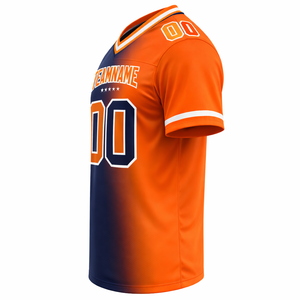 Jersey de Fútbol Americano de Alta Calidad, Impresión Completa Personalizada, Uniforme de Equipo, Transpirable, de Secado Rápido, Poliéster, Suministro Directo de Fábrica OEM - Product Image 2