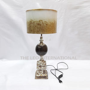 Lámpara de Mesa Retro Creativa Hecha a Mano para Interiores, Luces para Bodas, Lámpara de Mesa Moderna de Tela para Sala de Estar, Dormitorio y Mesita de Noche - Product Image 4