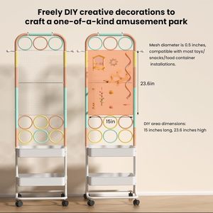 <span class=keywords><strong>Jaula</strong></span> Grande para Loros con Soporte de Juego, Columpio, Escalera y Comederos |   <span class=keywords><strong>Gimnasio</strong></span> de Actividades de Escalada Independiente para Loros y Cacatúas - Product Image 5