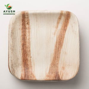 Eco-Friendly Areca Palm Leaf Dinner <b>Plates</b> 100% Natural Biodegradable Compostable <b>Disposable</b> Tableware for Wedding Party Picnic - Product Image 6