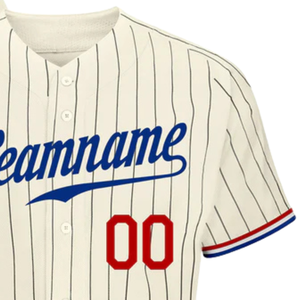 Maillot de baseball personnalisé pour homme, sérigraphié, écologique, respirant, léger, avec boutons, pour équipe - Product Image 4