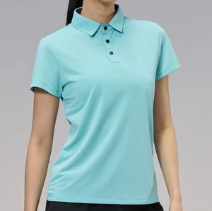 T-shirt classique à col rond tendance pour femmes, à porter tous les jours, confortable, en coton mélangé, en gros - Product Image 2